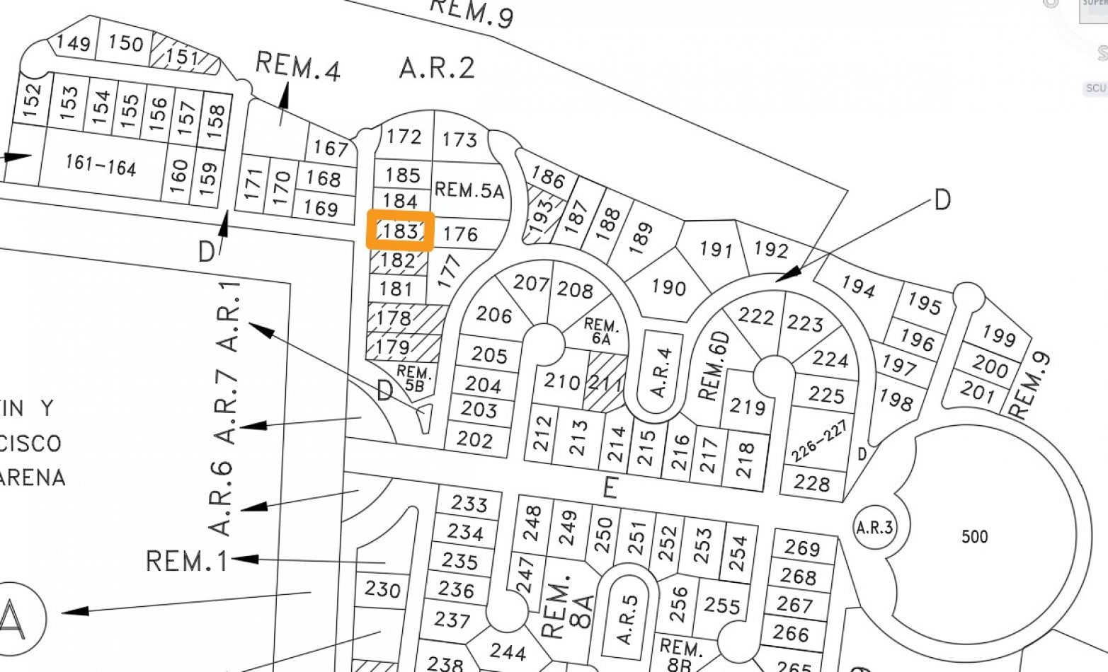 LOTE DE 1250 M2 - PRADOS DE LA ADELINA